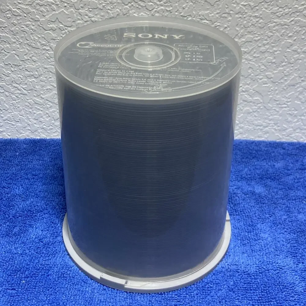Sony DVD-R Blank Discs 4.7GB AccuCore Spindle - 99 Unused Discs